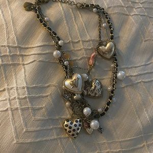 Whimsical adorable Betsey Johnson necklace